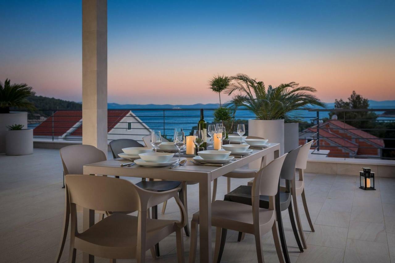 Luxury Villa Lucice View Milna  Luaran gambar