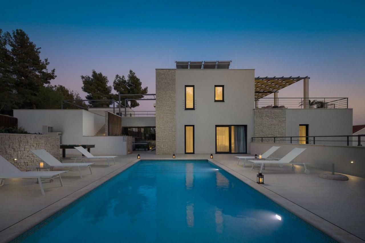 Luxury Villa Lucice View Milna  Luaran gambar