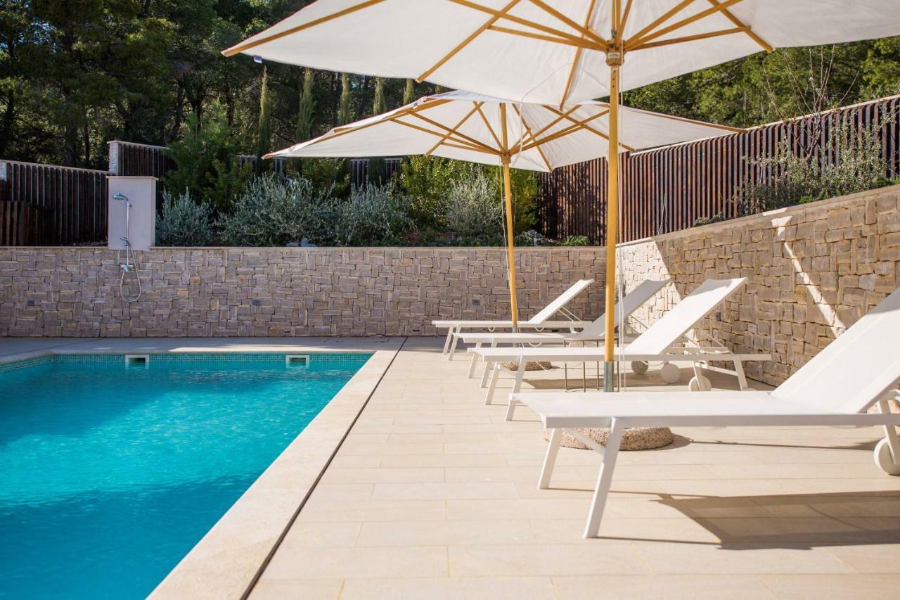 Luxury Villa Lucice View Milna  Luaran gambar